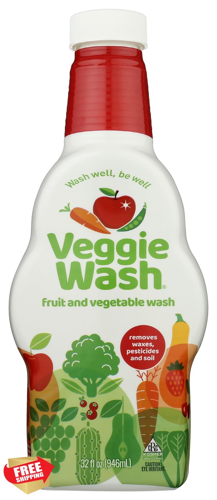 Veggie Wash Fruit Vegetable Wash 32oz