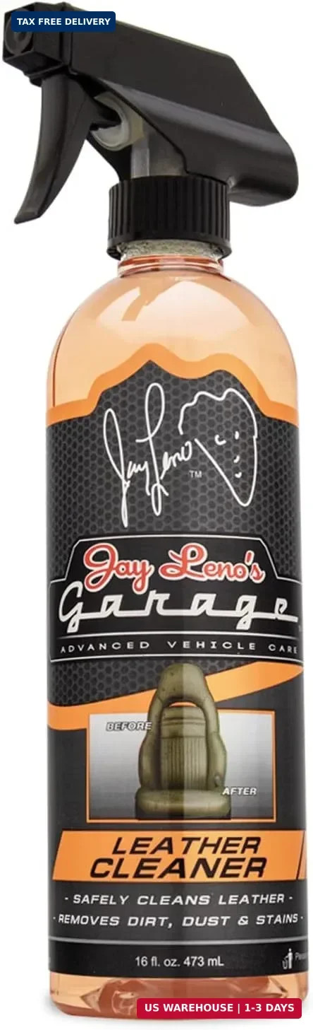 Jay Leno’s Garage Leather Cleaner and Conditioner for Car Interior – Advanced Ca