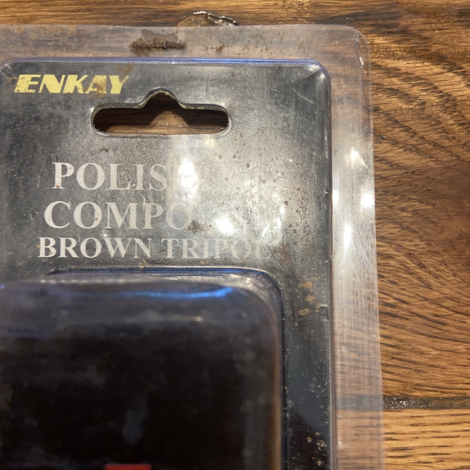 Brown Tripoli Polishing Compound 1 Lb Bar Metal Polishing Removing Scratches