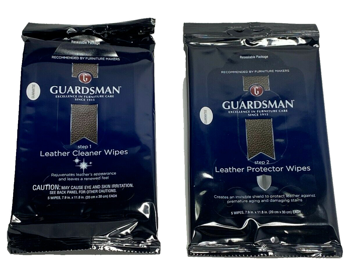 Furniture Care Starter Kit For Fabric Wood & Leather Set of 5 Guardsman
