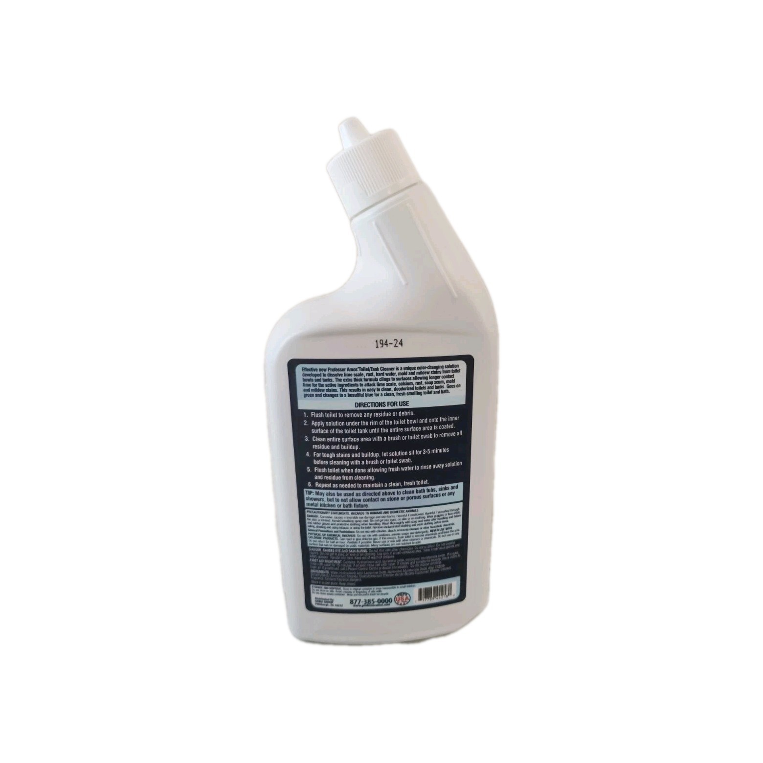 Professor Amos 33 oz Fast Toilet-Tank Cleaner/Deodorizer Solution—Fresh Breeze