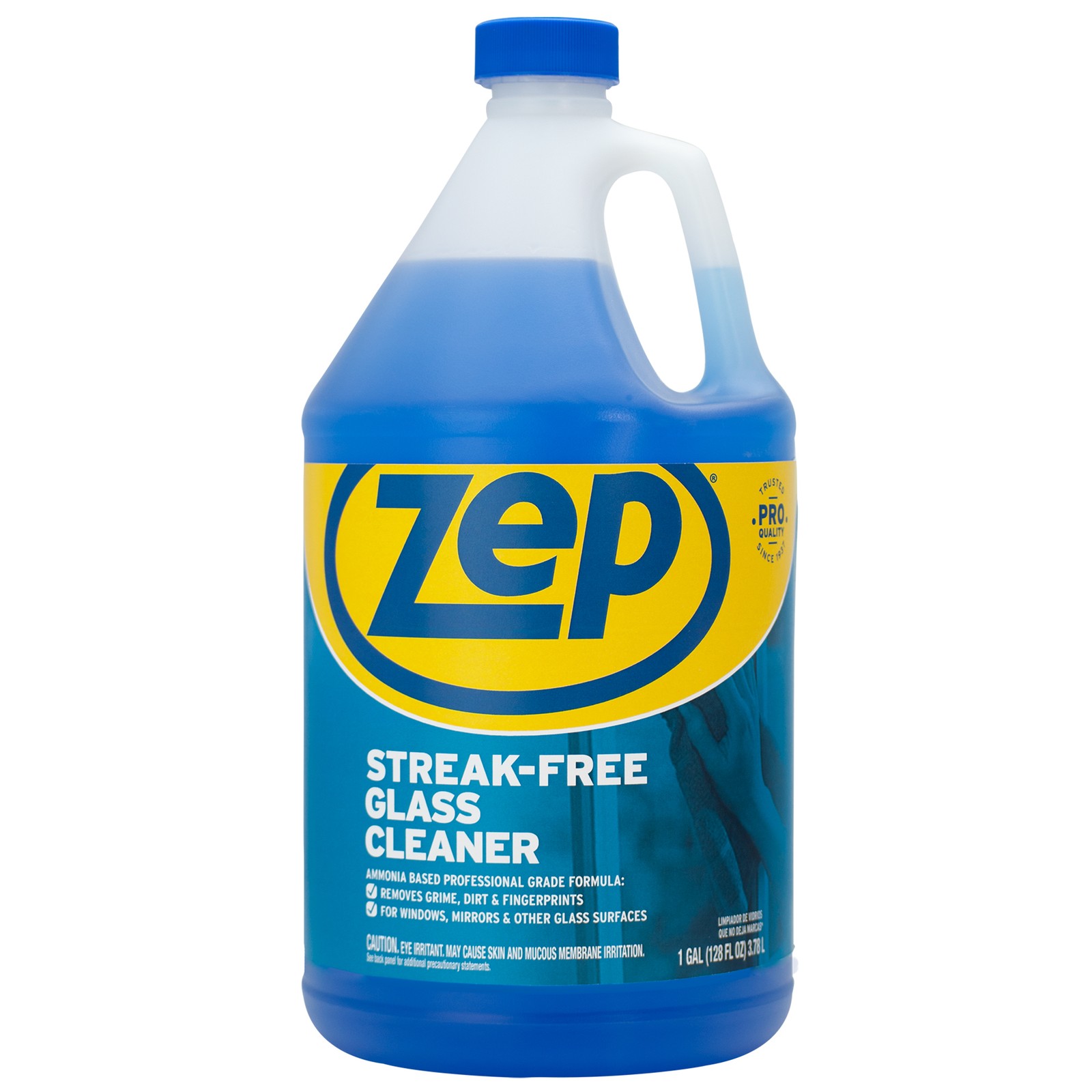Zep Streak-Free Glass Cleaner – 1 Gallon (Case of 4) ZU1120128 – Professional