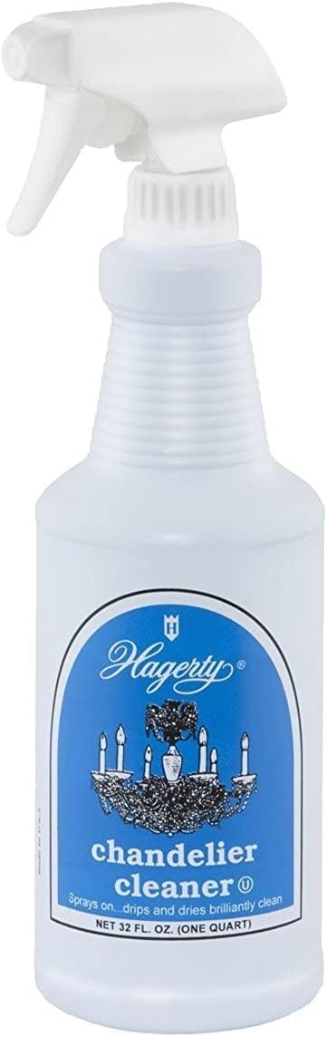 Chandelier Cleaner – Spray On Chandelier Cleaner Drip Dry Spray No Wipe – Cry…