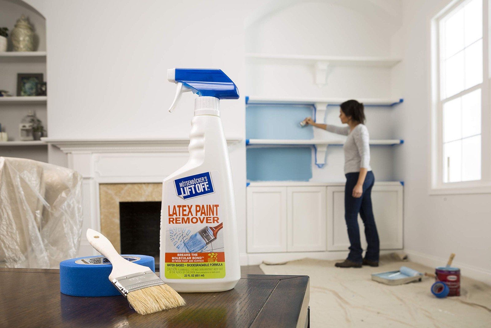 41303 Latex Paint Remover – Safely Removes Latex Paint, Acrylics & Enamels fr…