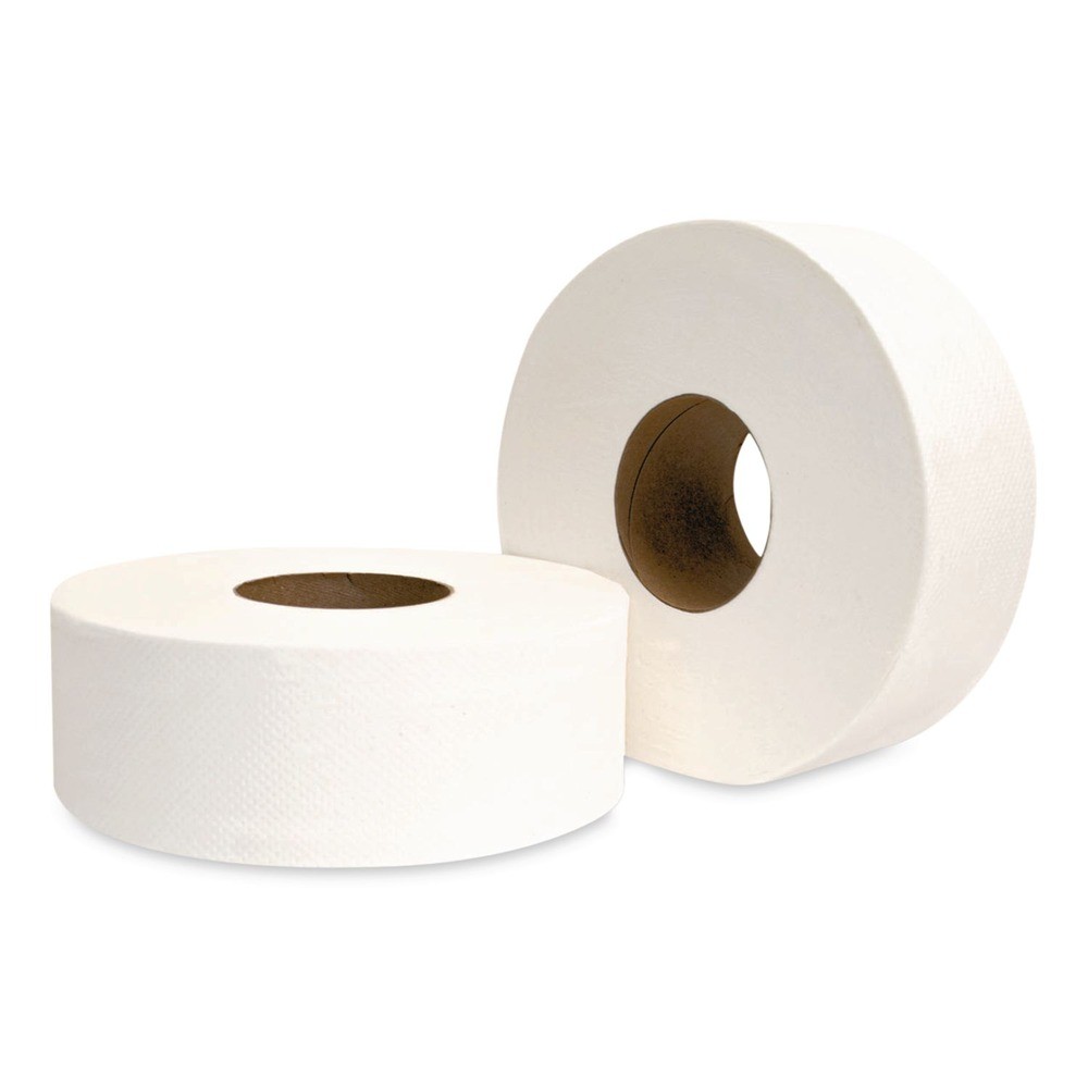 GEN ULTRA9B 3.3″ x 500′ 2-Ply JRT Jumbo Bath Tissue – White (12/CT) New