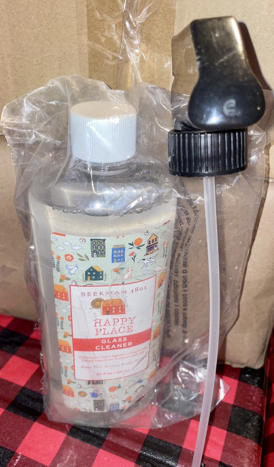Rare! Discontinued Beekman 1802 Happy Place Glass Cleaner 20 oz Sealed new!