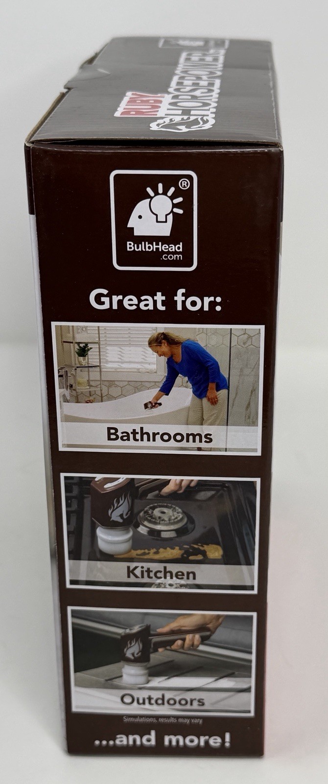 Horsepower Waterproof Power Scrubber Cordless & Rechargeable R1-0524 NIB