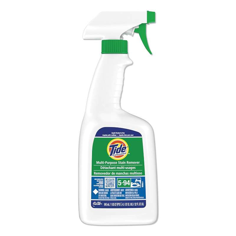 Tide? Professional? Multi Purpose Stain Remover, 32 oz Trigger Spray Bottle, 9/C