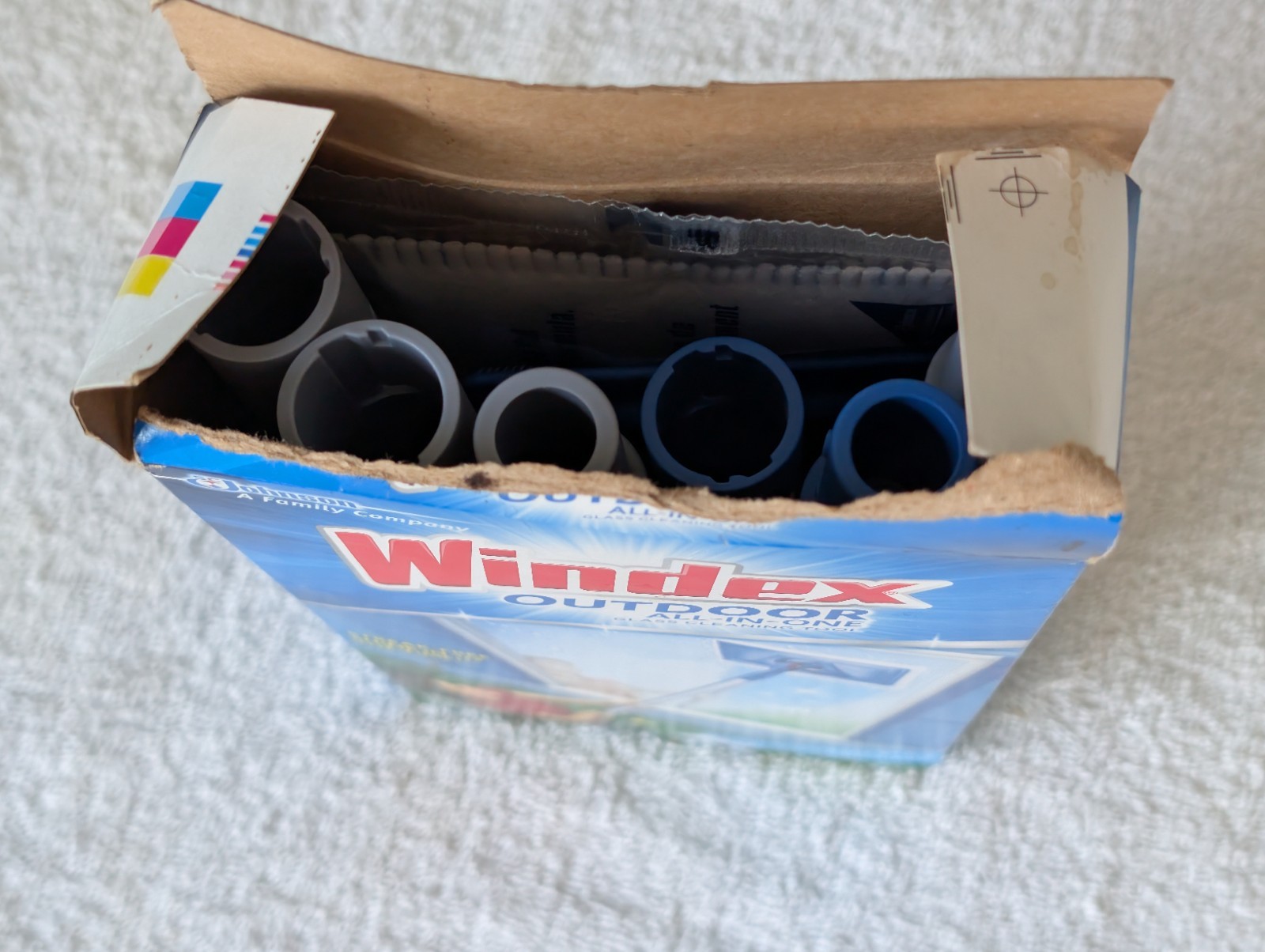 Windex Outdoor All-In-One Glass Cleaning Tool Starter Kit New Open Box
