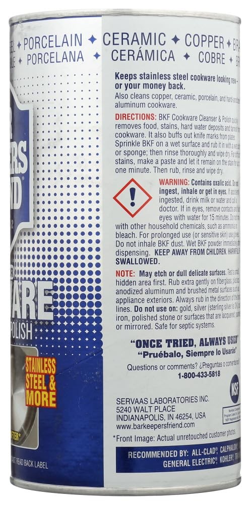 Cookware Cleanser and Polish Powder – 12oz