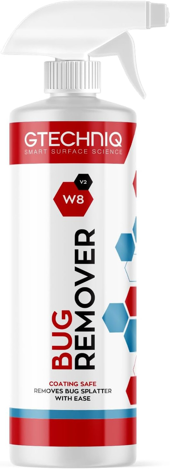 W8 Bug Remover for Cars 17 Fl Oz | Non-Caustic Cleaner Removes Tough Bug Splatte