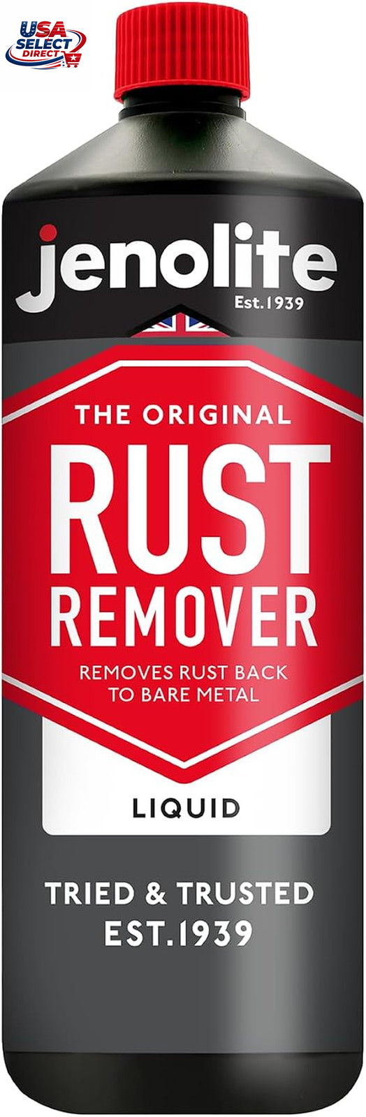 Fast Acting Rust Remover for Metal – 1 Liter Industrial Strength