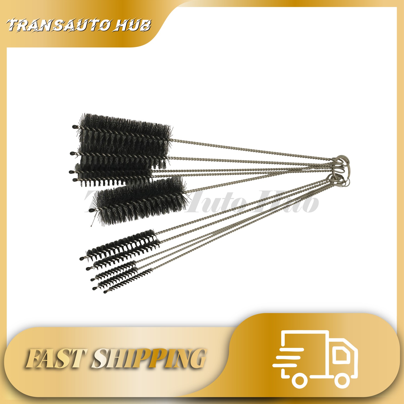 10PCS Set Nylon Small LongCleaning Straw Brush Cleaner Bottle Tube Pipe US