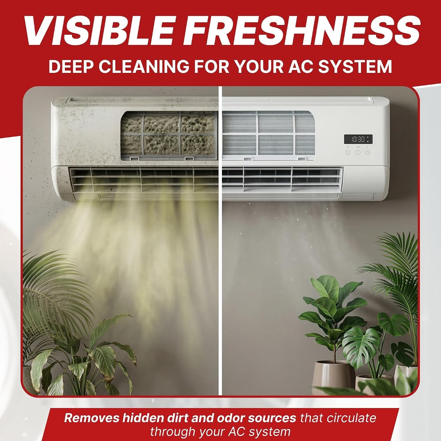 17.6oz Air Conditioner Cleaner Spray – Easy Application for Cleaner Air