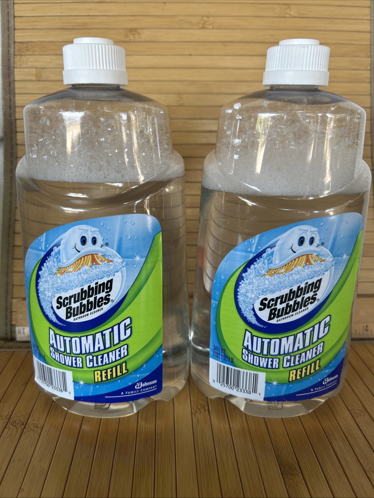 Scrubbing Bubbles Automatic Shower Cleaner Refill 34 oz Bottle Johnson