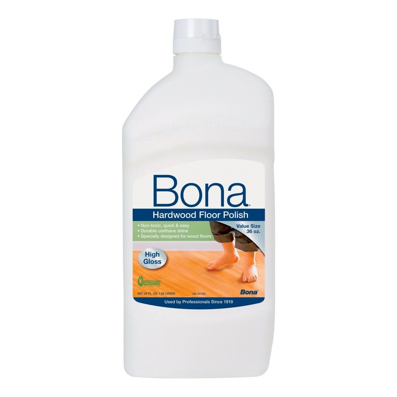 Bona WP510059001 36 OZ Hardwood High Gloss Floor Polish