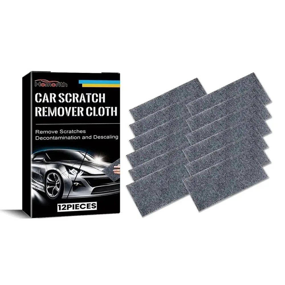 Nano Polix Car Scratch Remover Cloth 6 Packs Auto Paint Scratch Repair Towel-USA