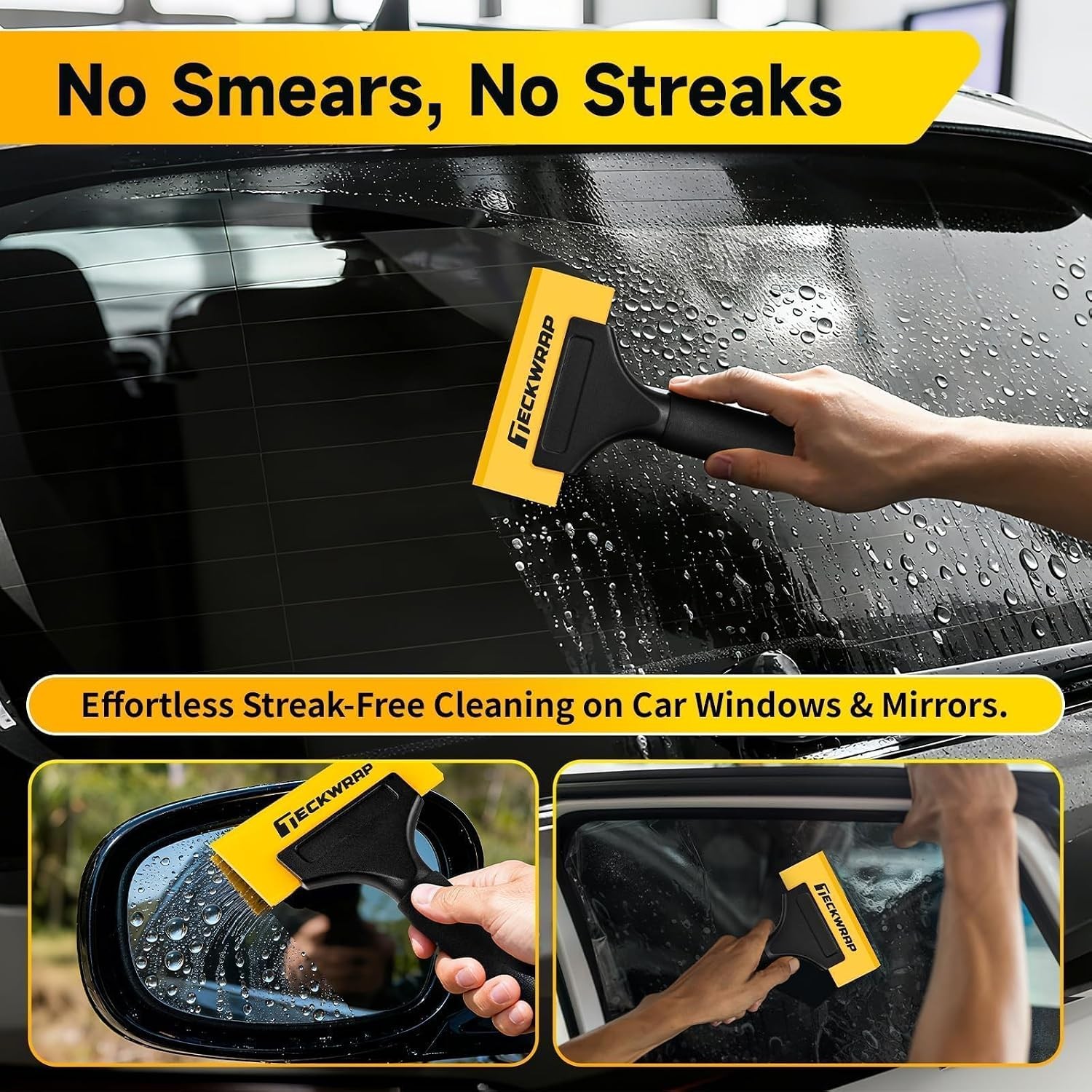Mini Silicone Squeegee for Window Tint –5 Inch Small Squeegee for Car