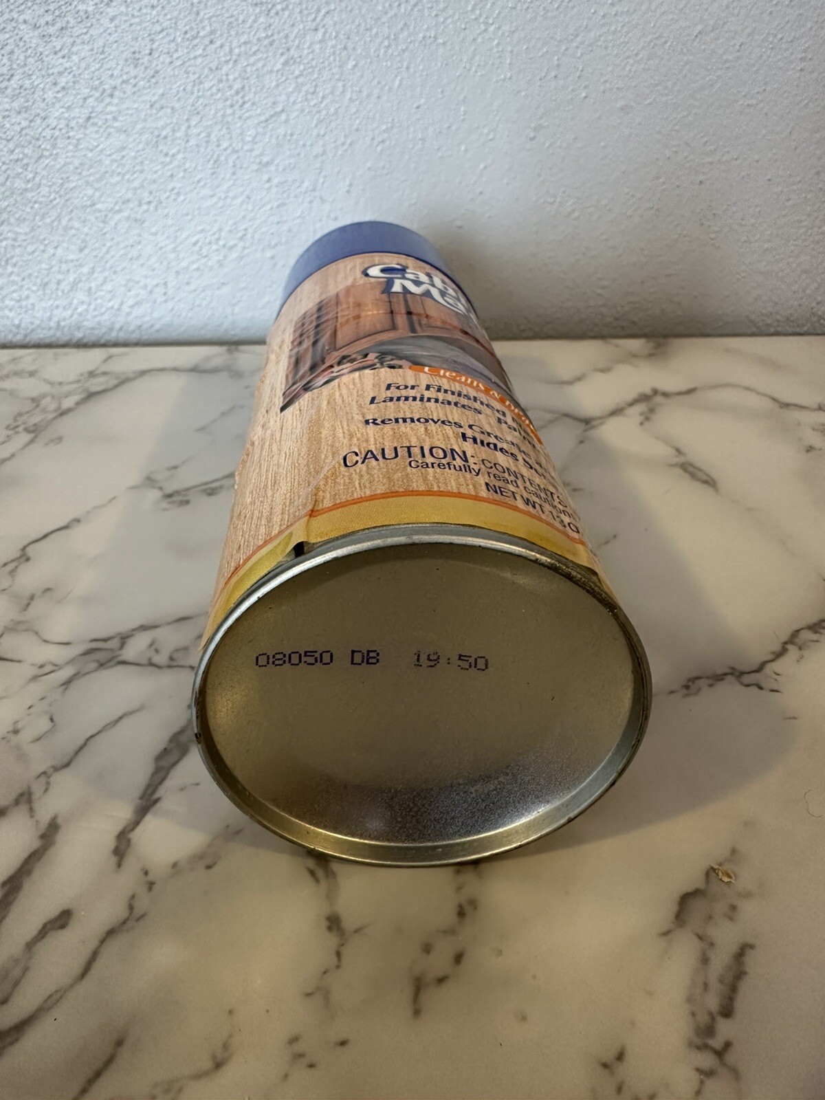 Vintage Cabinet Magic. For Finished Natural Wood. 13oz. Blue Cap. Used. 90% Full
