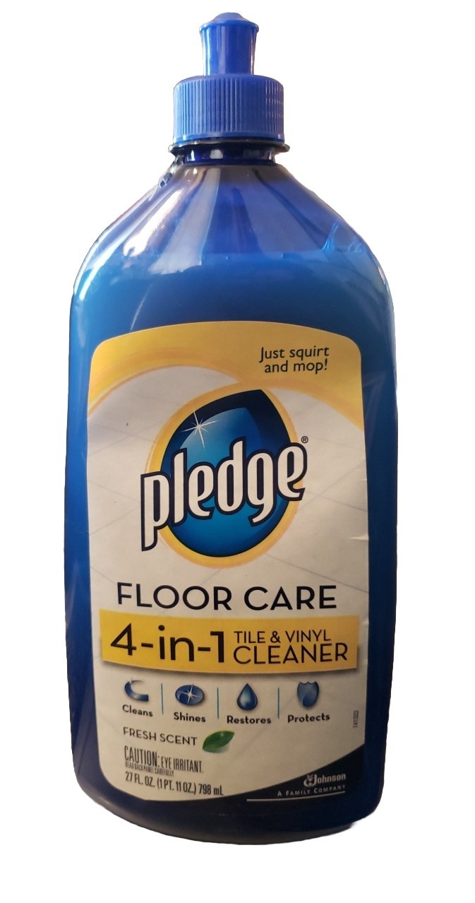 Pledge Floor Care Tile & Vinyl Floor 4 in 1 Squirt & Mop 27oz FULL Fresh Scent