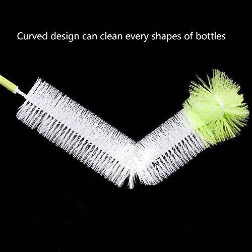 18 Inch Long Bottle Brush Cleaner for Washing Wine Beer Long Narrow Neck Bottles