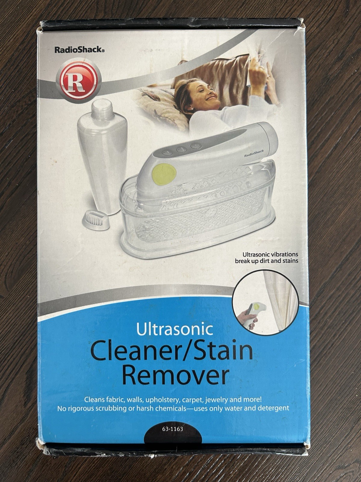 VTG RadioShack Ultrasonic Cleaner Stain Cleaner Upholstery Carpet Jewelry