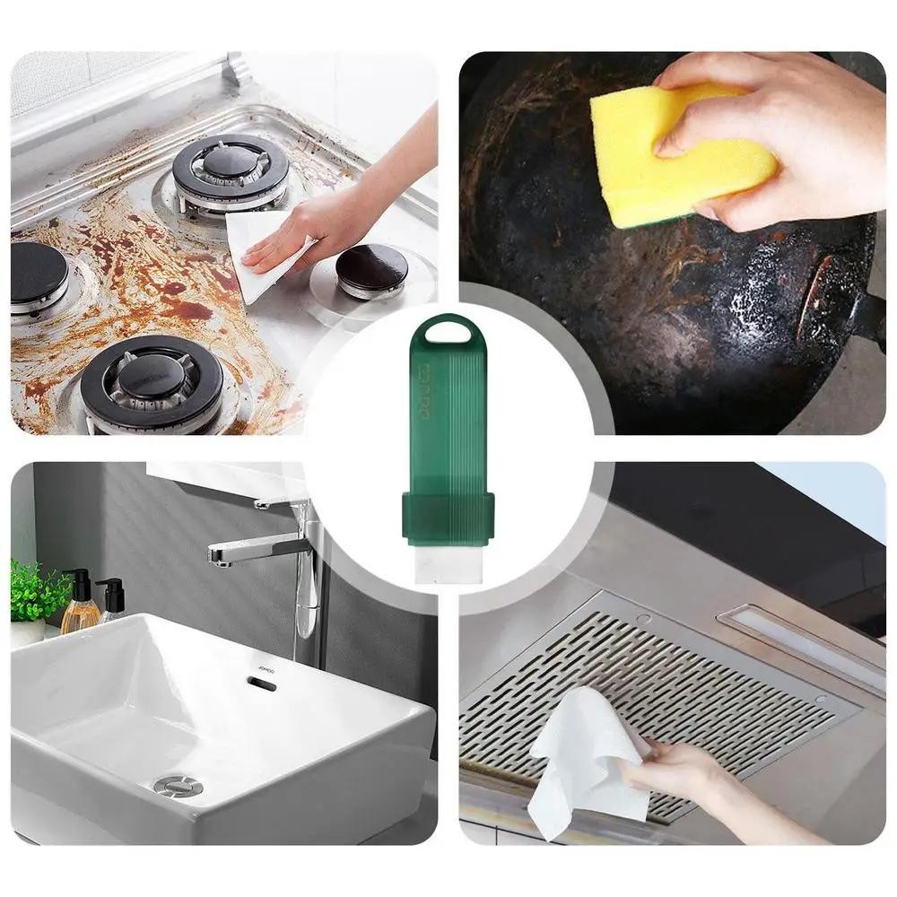 Reusable Stain Remover Rubber Eraser Kitchen Faucet Limescale Cleaner Tool