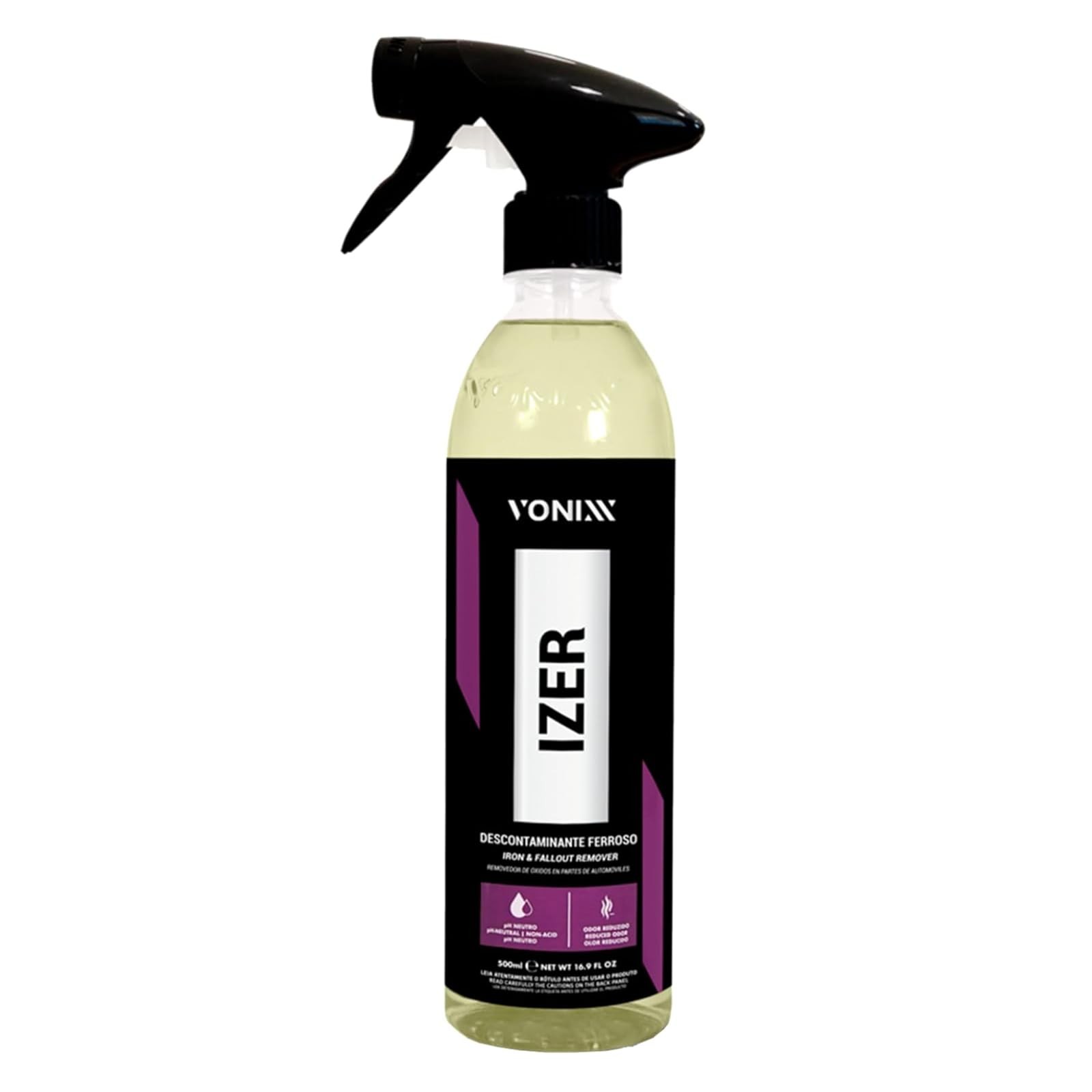 Vonixx Izer Iron Remover Spray | pHNeutral, NonAcidic Formula | Easy Applicat…