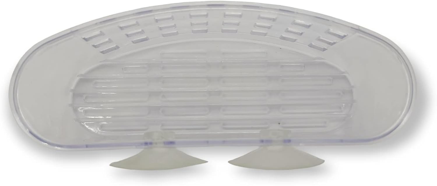 Kitchen Sink Caddy Dish Soap Scrubber Sponge Holder Basket with Suction Cups –