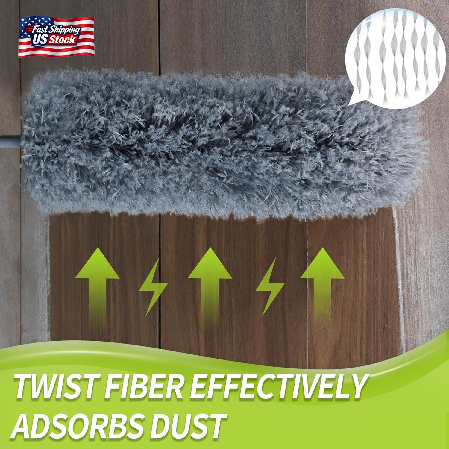 IVYROLL Cobweb Duster with Extension Pole, Spider Web Brush & Ceiling Cleaning K