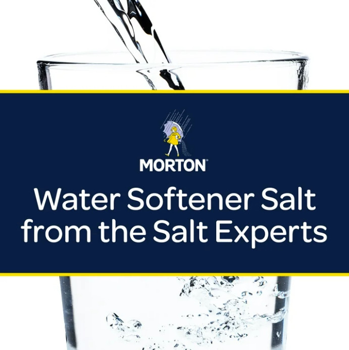 (4 pack) Morton® Clean and Protect Water Softener Salt Pellets, 40 lb Bag