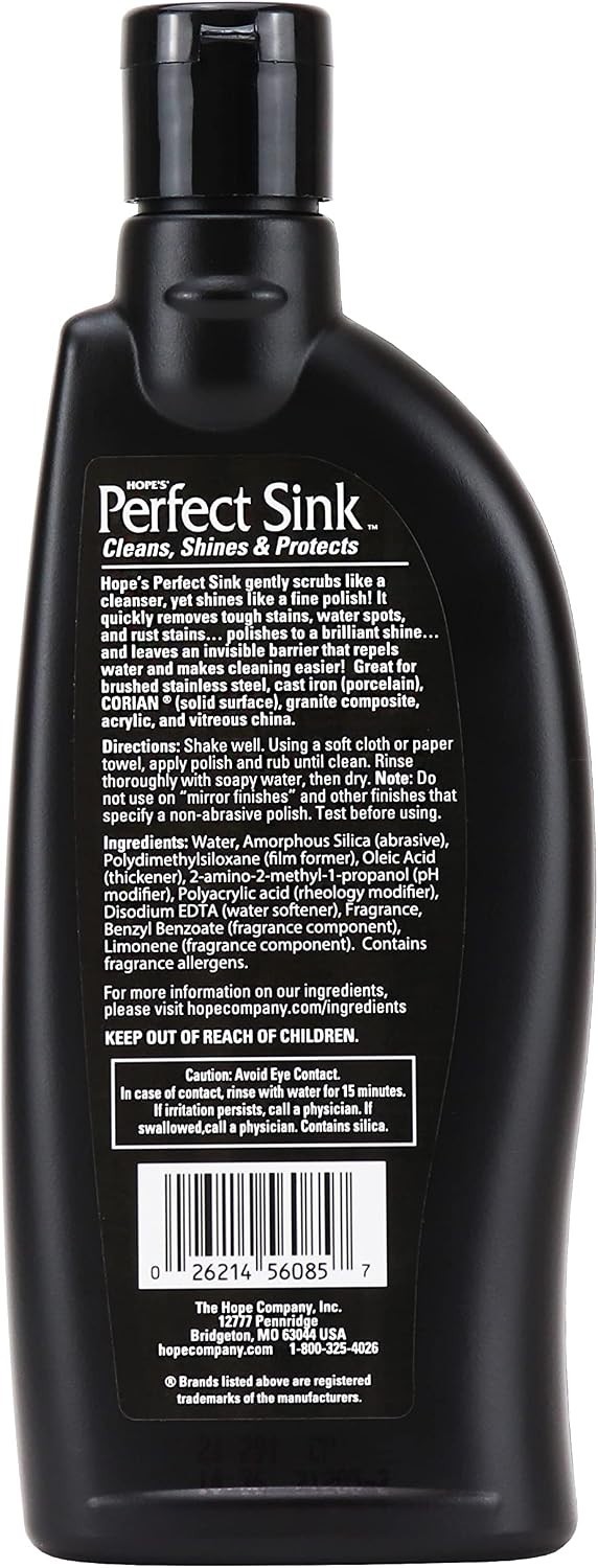 Stain Remover & Polish – Perfect Sink Cleaner 8.5 oz, 6 Pack