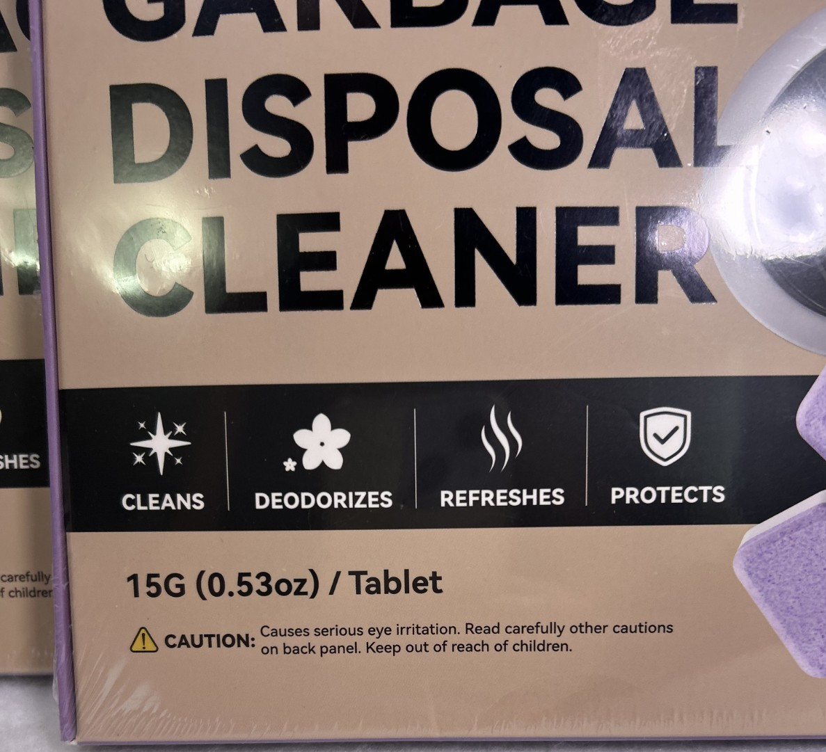 Foaming Garbage Disposal Cleaner Deodorizer 24 Tablets 1 Year 10/5/2027