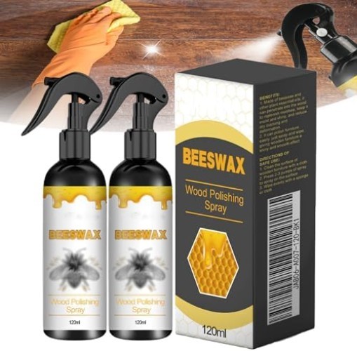 Natural Beeswax Care Spray & Restorer – 120ml Non-Toxic Cleaner for All Surfaces