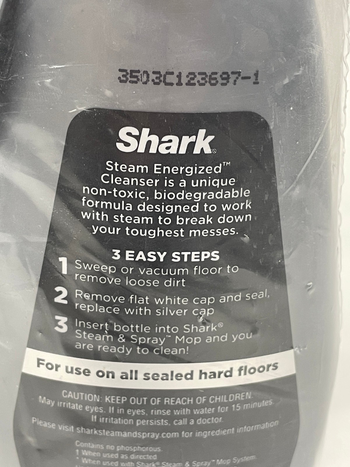 Brand New SHARK Steam Energized Cleanser Multi Floor Waterfall Fresh 20oz