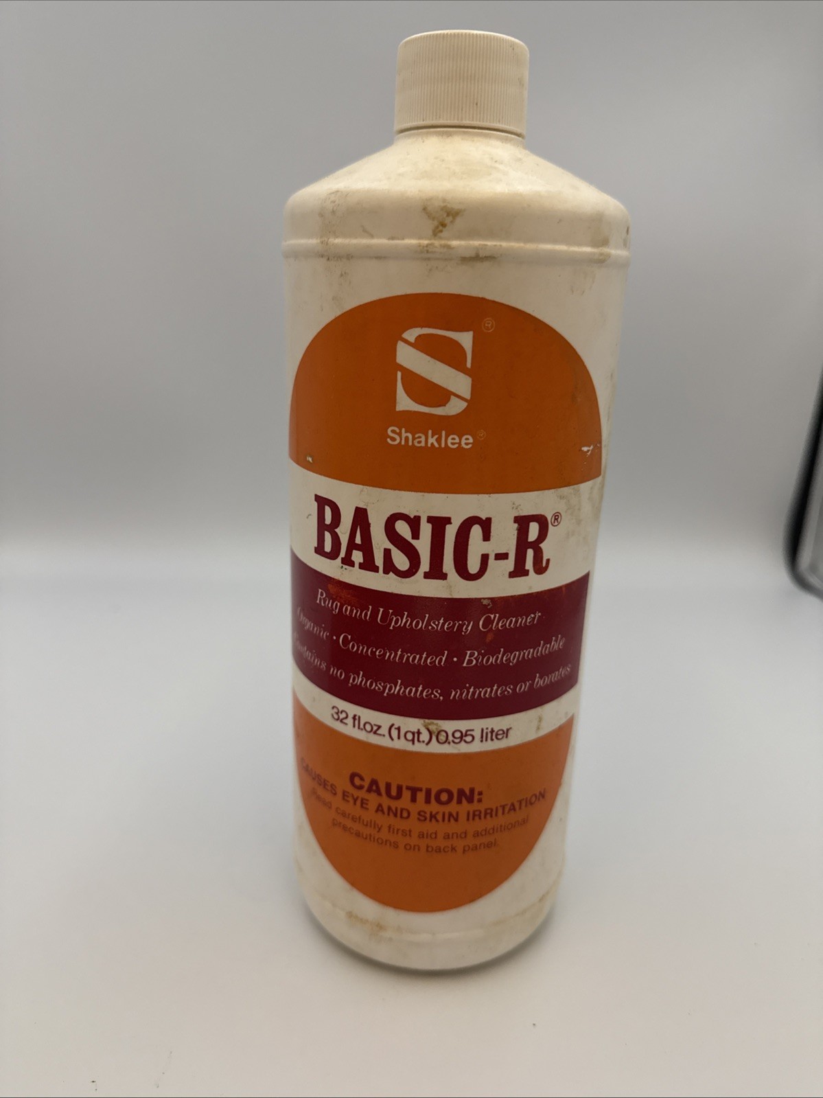 Shaklee Basic-R Rug Upholstery Cleaner Organic Concentrated Formula weighs 16.8