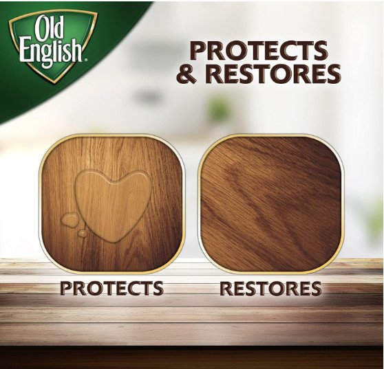 Old English 75144 Scratch Cover For Dark Woods, 8oz Bottle, Wood Polish
