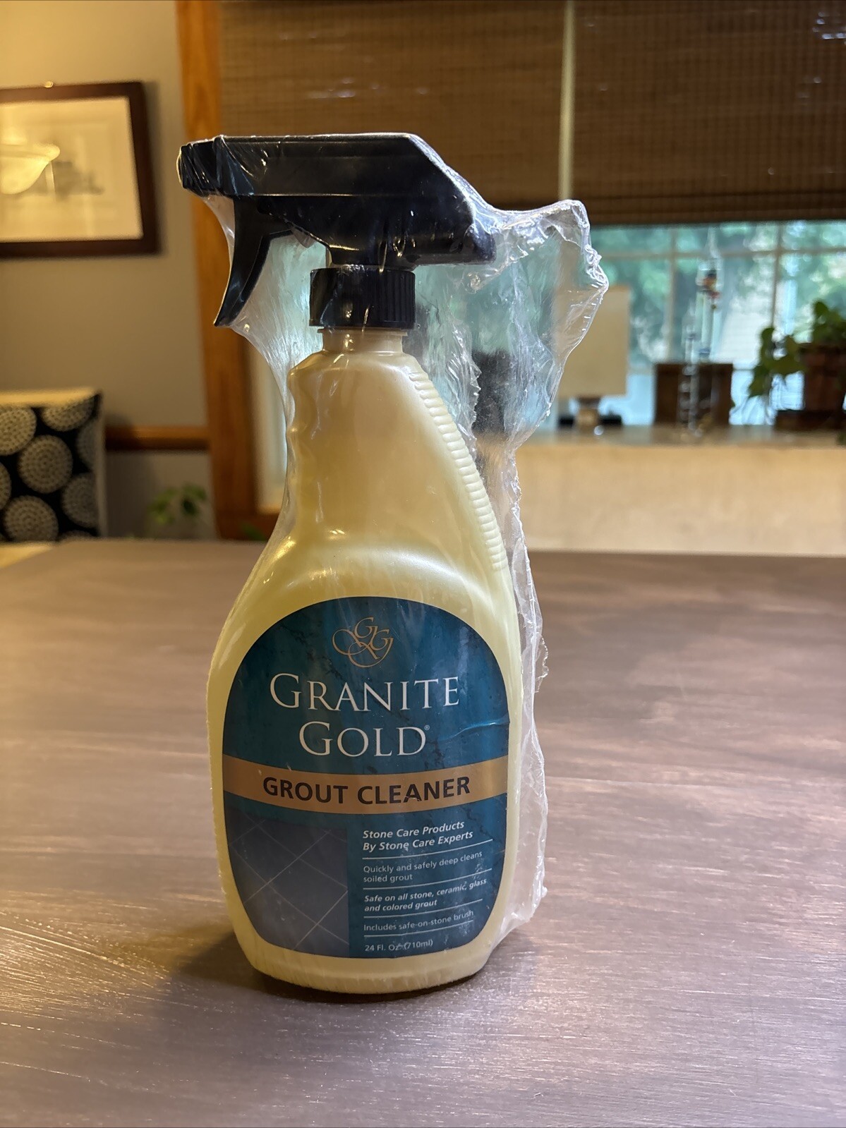 Deep Clean Your Grout with 24 Oz. Grout Cleaner ~ No Brush