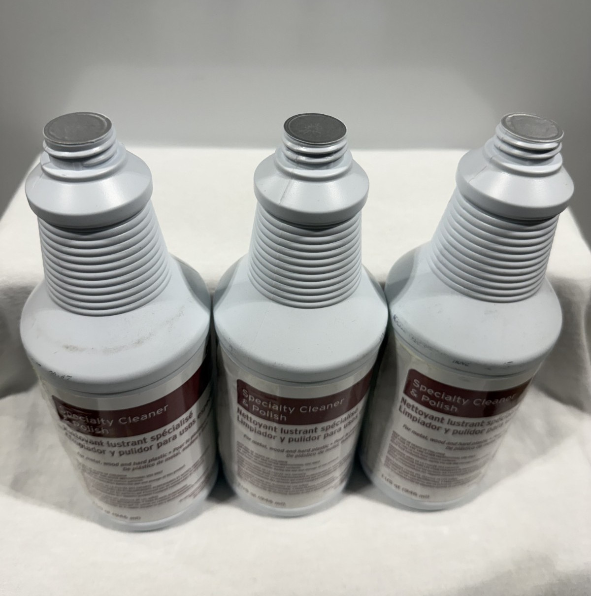 NEW SEALED Kay ECOLAB Specialty Cleaner & Polish 3 PACK *FAST SHIP*