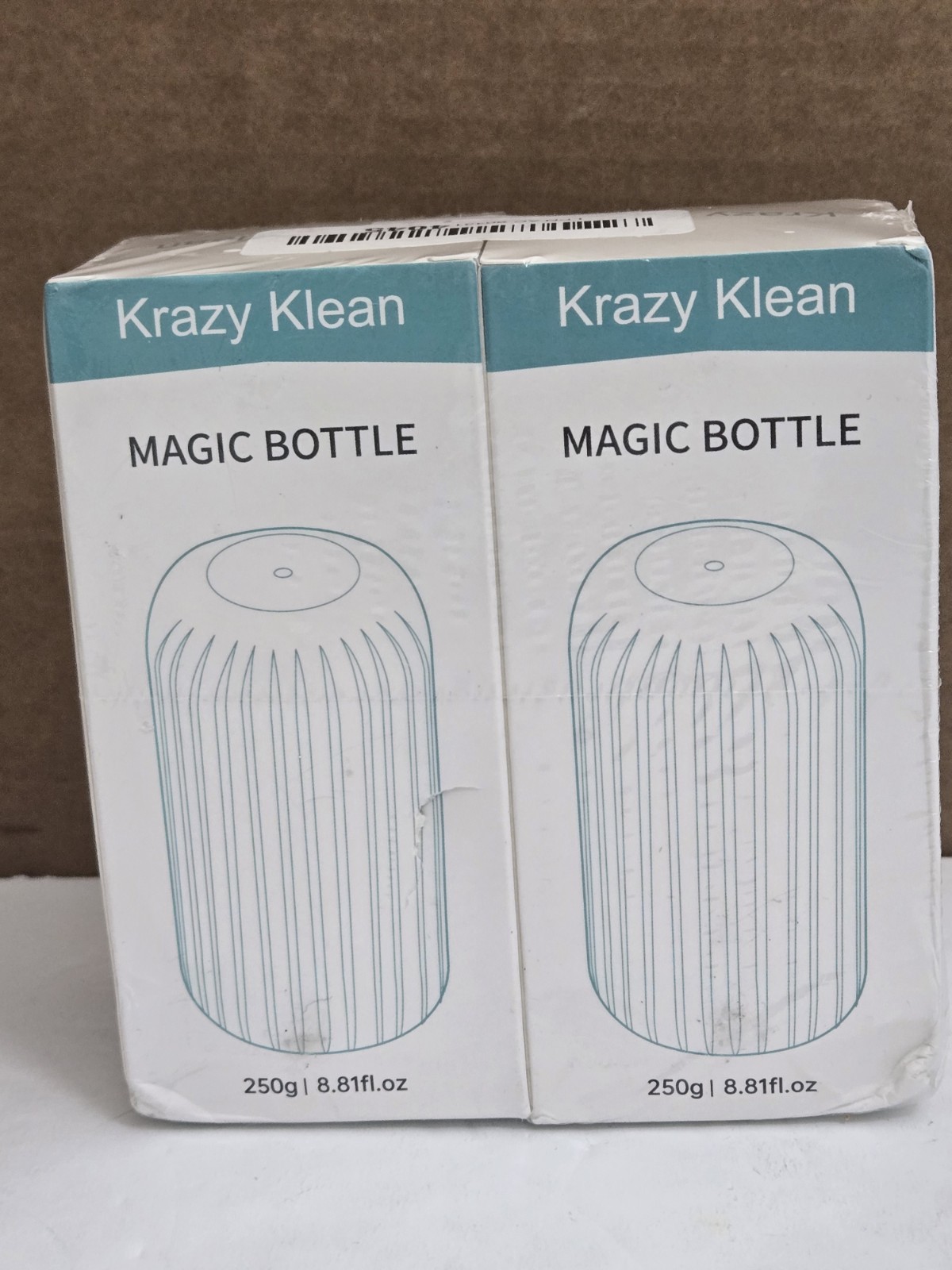 Krazy Klean Magic Bottle Toilet Bowl Cleaner 8.81 Oz/ea 2-pk