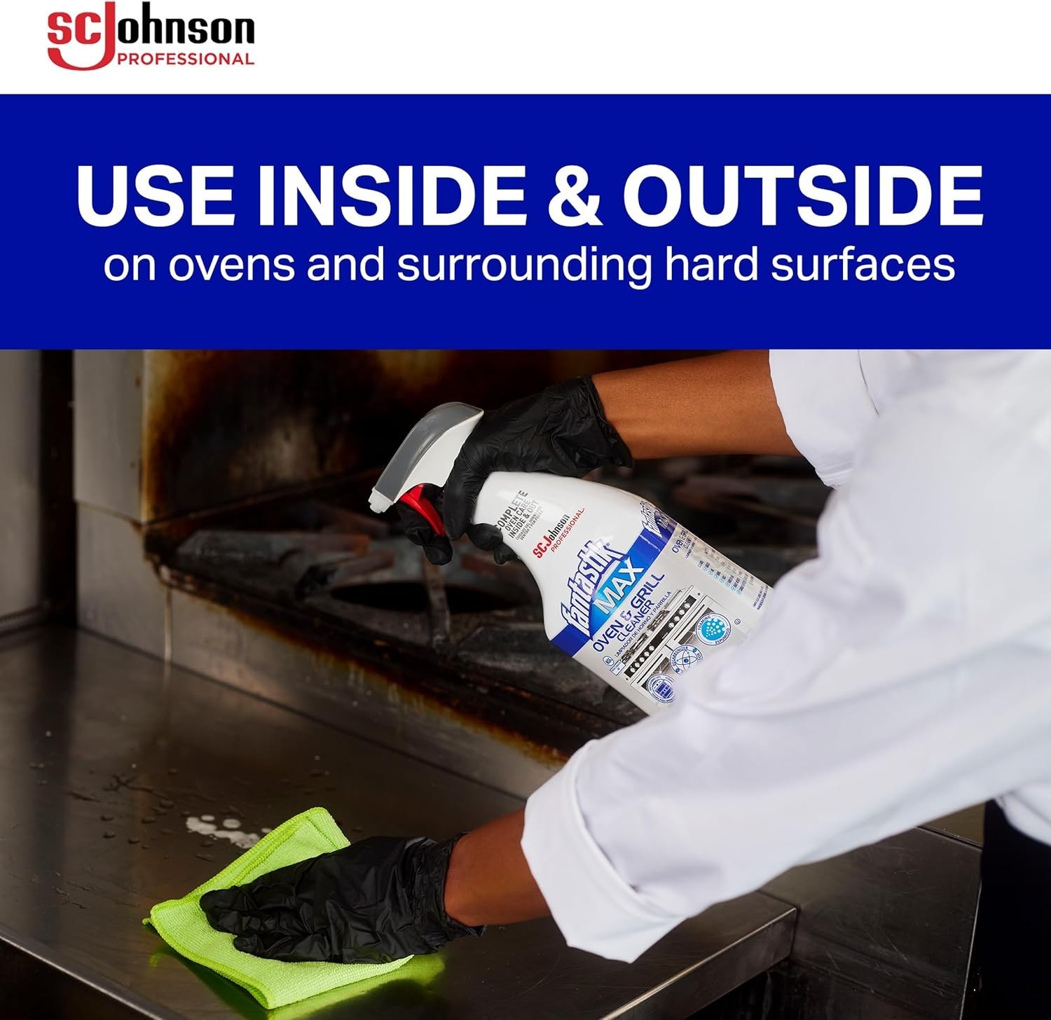 Liquid Oven and Grill Cleaner with Fast Action Foaming Spray, 32 Oz