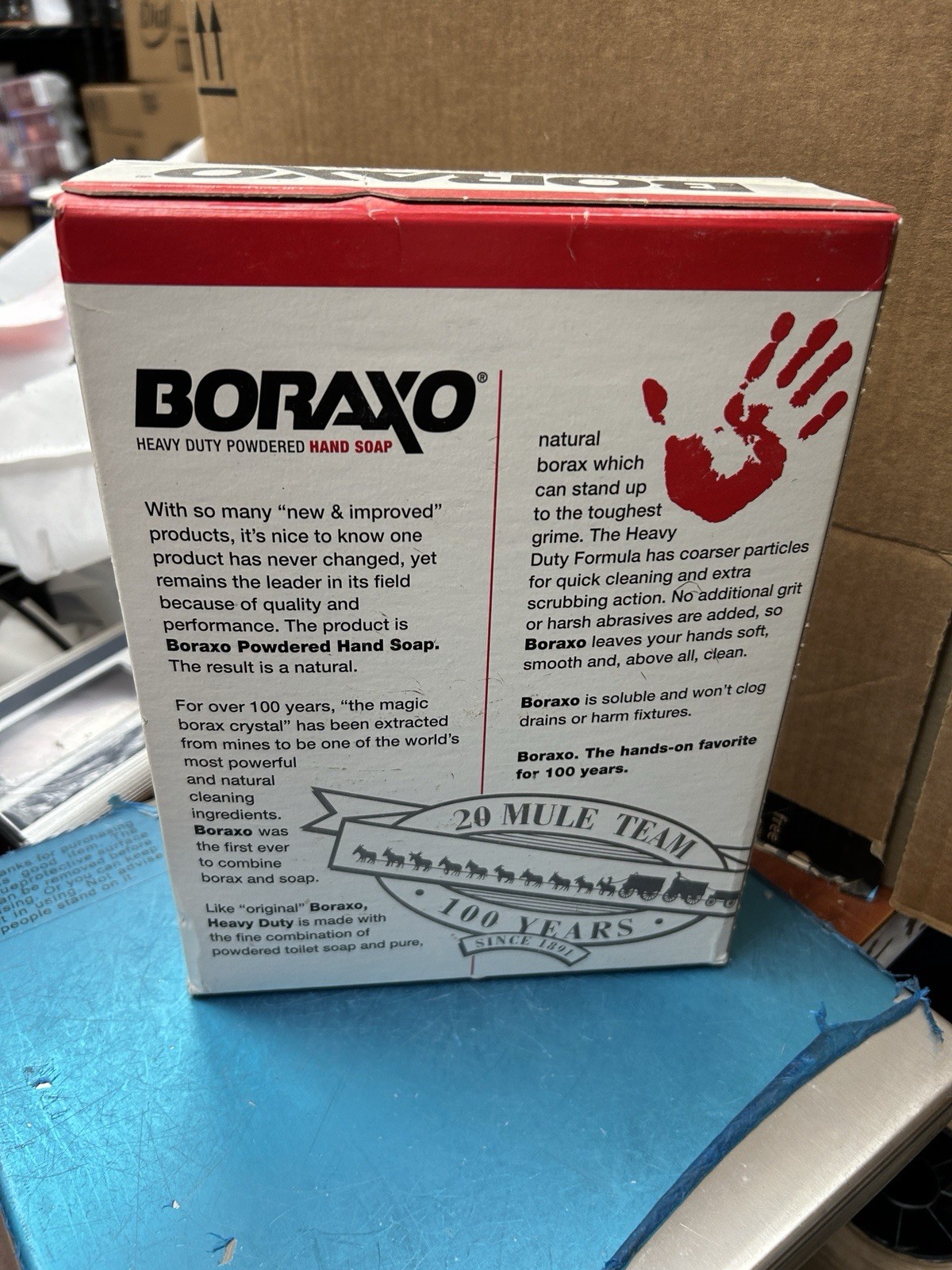 Boraxo Powdered Hand Soap Special Heavy Duty, 5lb