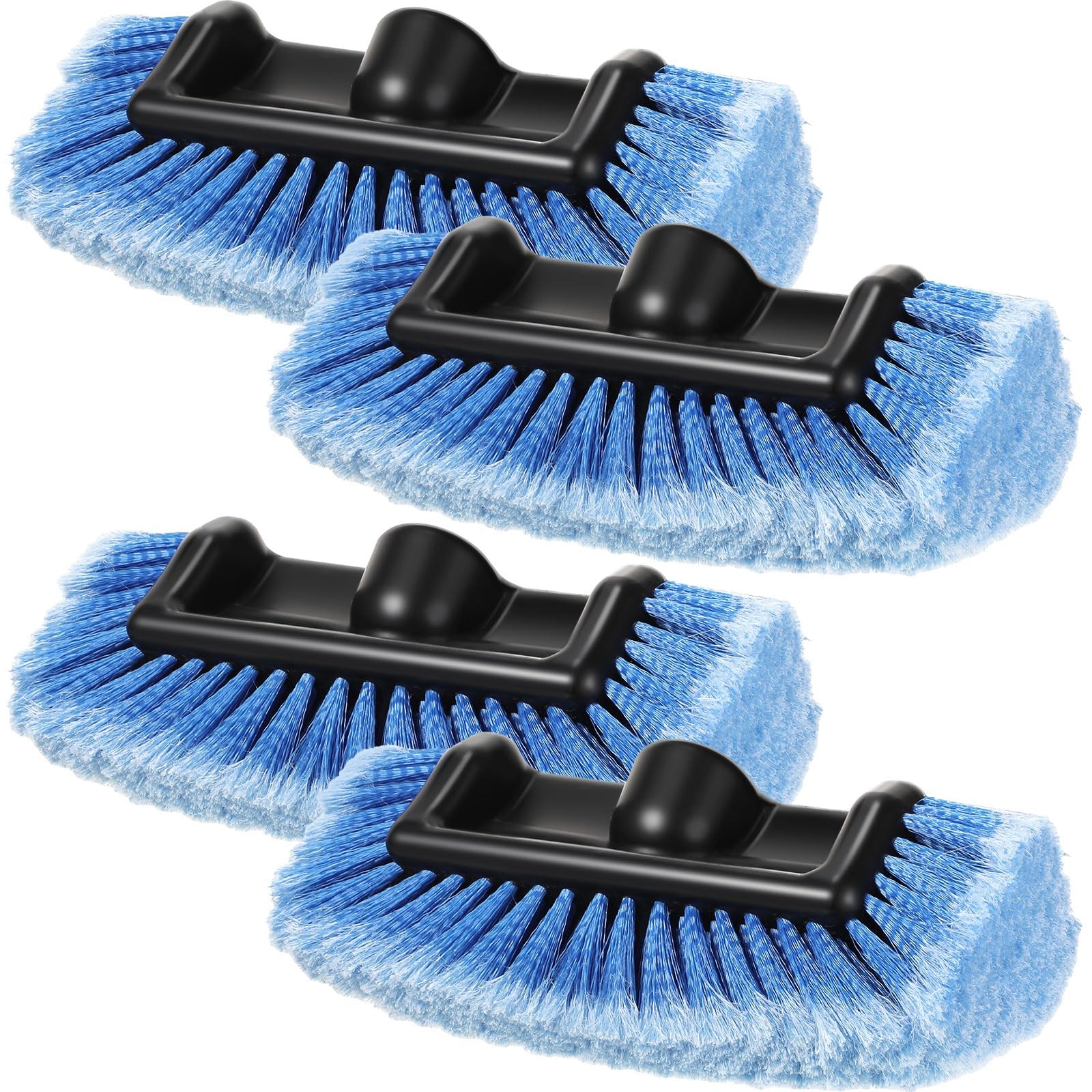 Car Wash Brush Head with Soft Detailing Bristle Flow Thru Car Cleaning Brush …