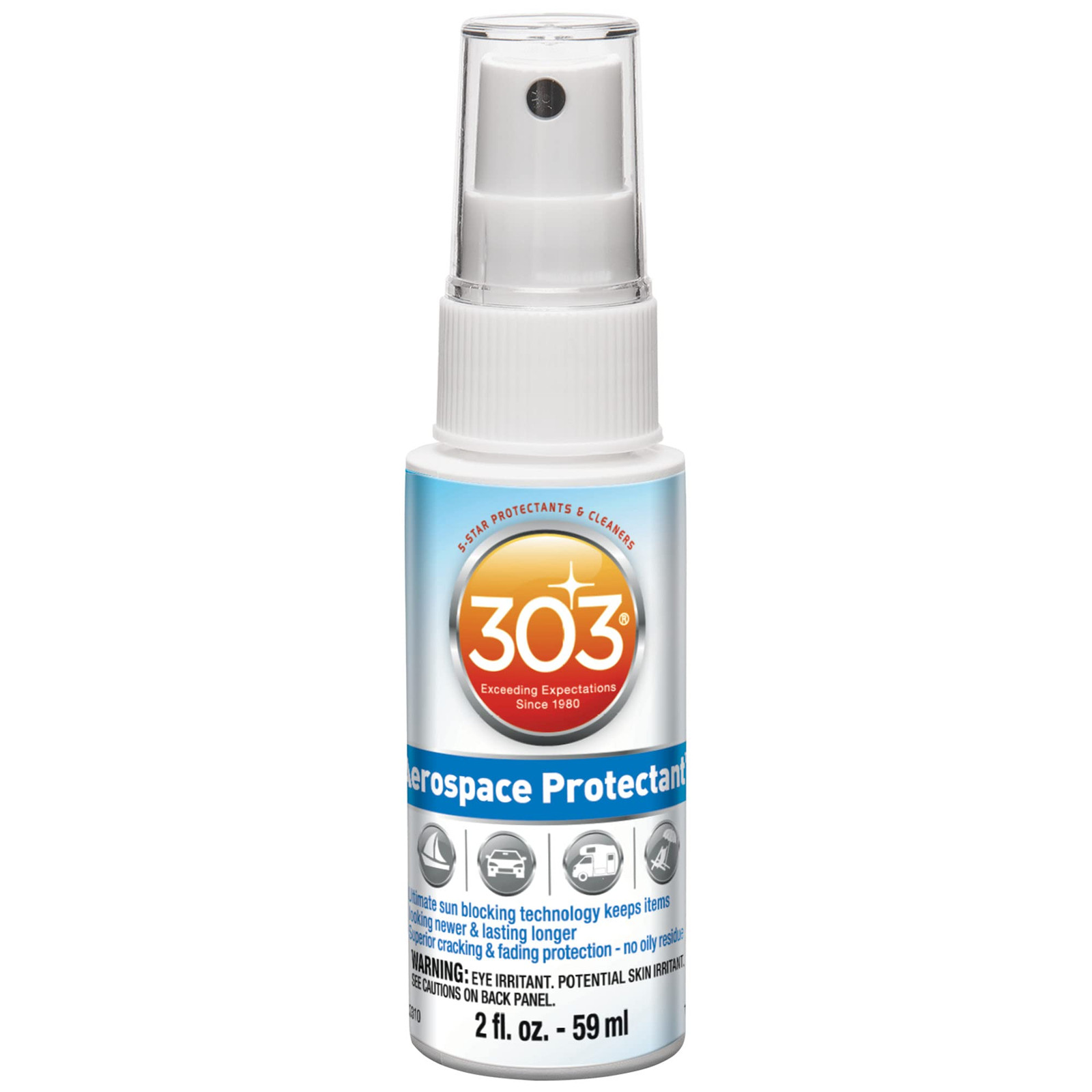 303 Aerospace Protectant 2 Fl Oz Ultimate UV Sealant for Vinyl Plastic Fabric