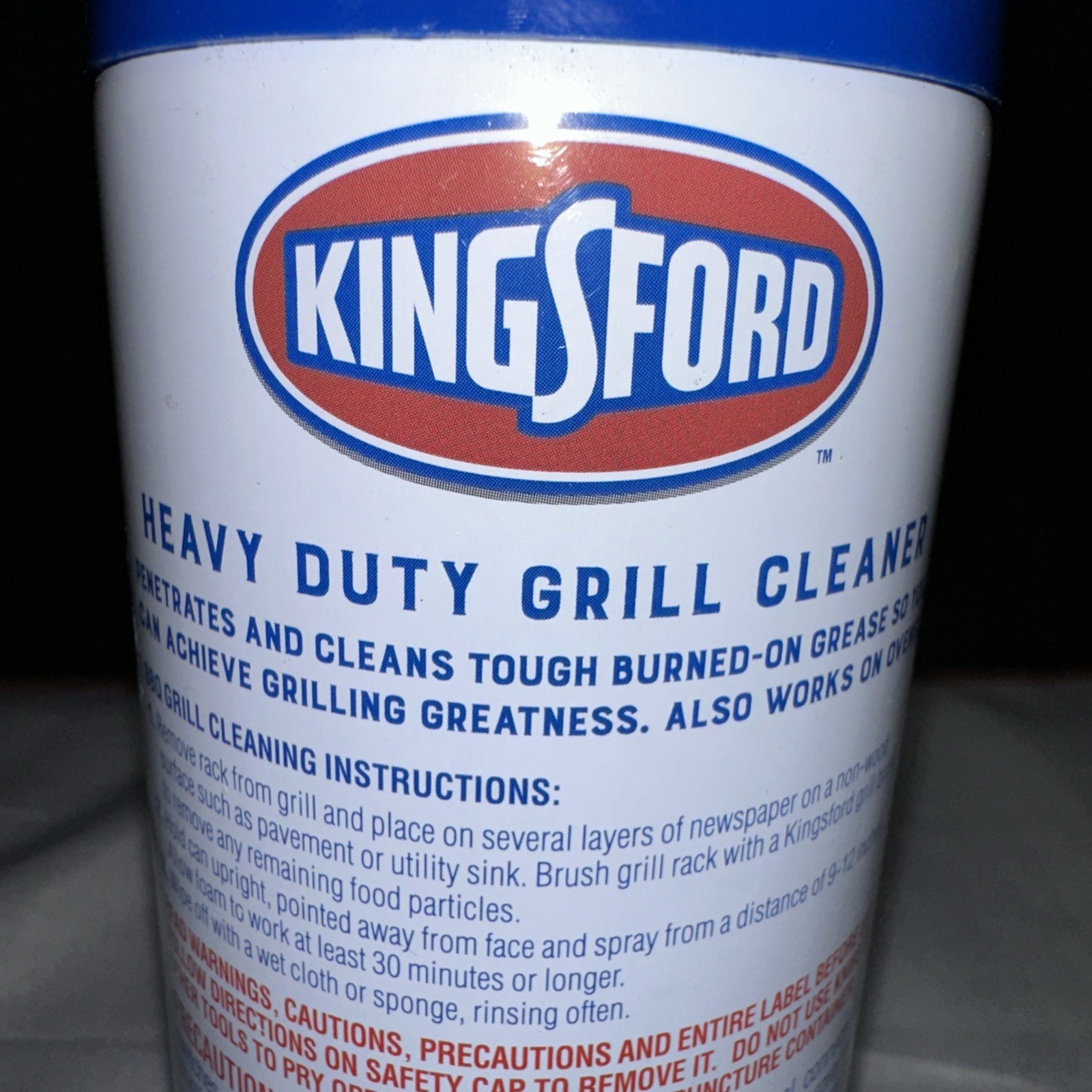 New 1 KINGSFORD Heavy Duty Spray-On Grill Cleaner Aerosol- 14.5 oz.