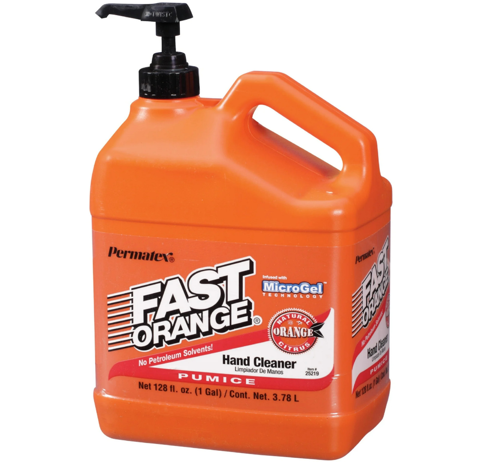 Permatex Fast Orange Pumice Hand Cleaner, 1 Gal