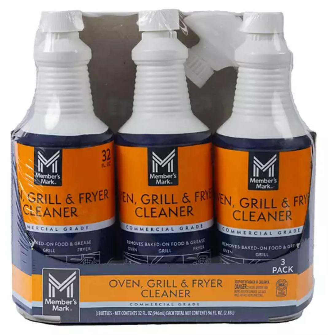 Member’s Mark Commercial Oven, Grill and Fryer Cleaner (32 oz., 3 pk.)