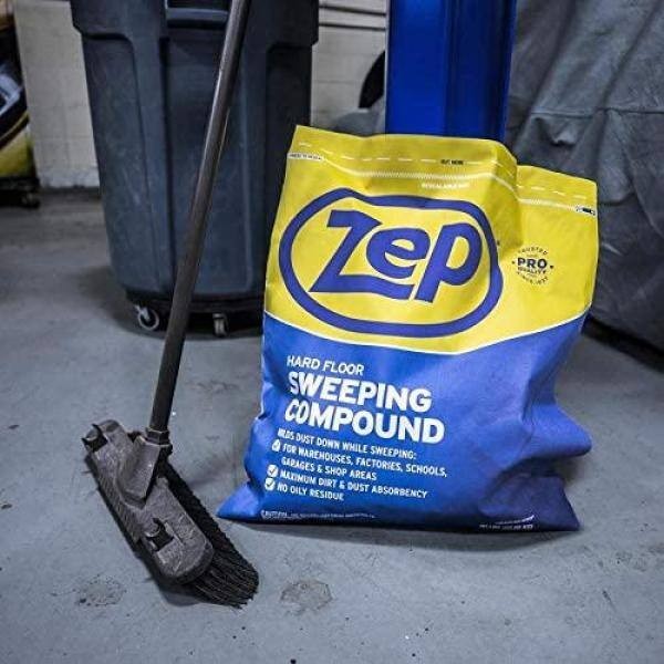 ZEP 50 lbs. Sweeping Compound for effective dust control and clean surfaces.best