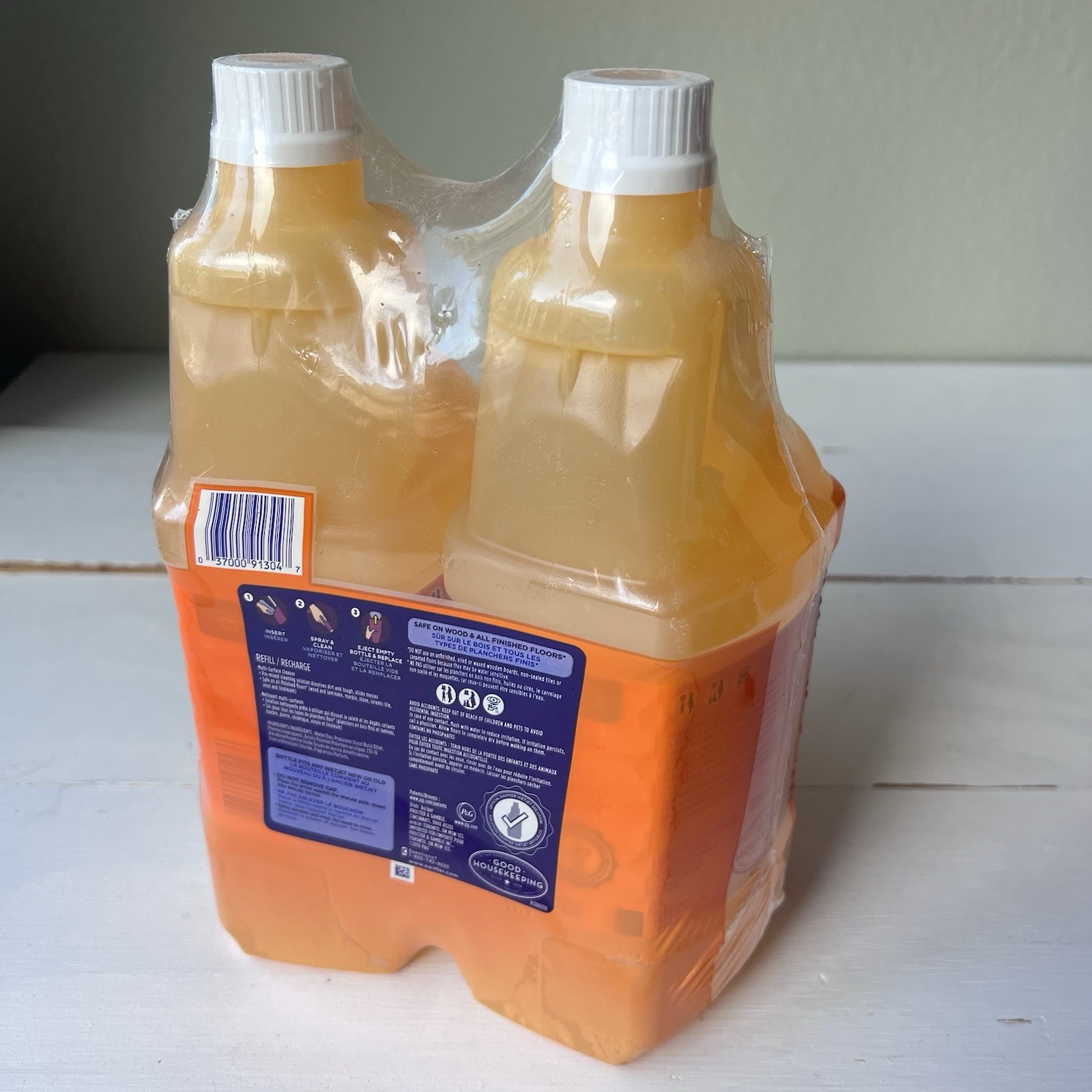 Swiffer Wet Jet 2 Refills Sweet Citrus & Zest 1.25 L