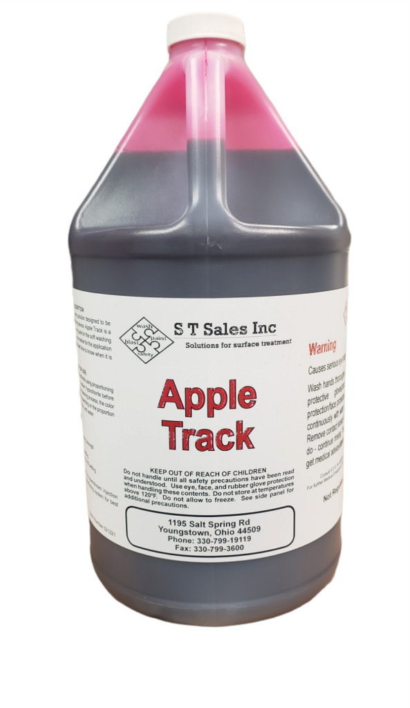 1 Gal Professional Softwash Apple Track Wash Surfactant Bleach Odor Masker Foam